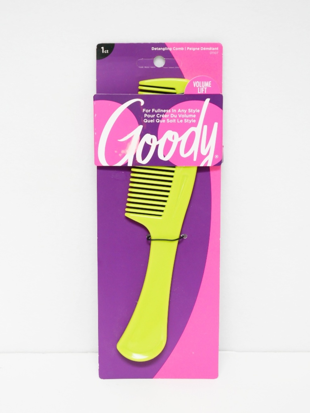 NWT - Goody Detangling Comb, lime green